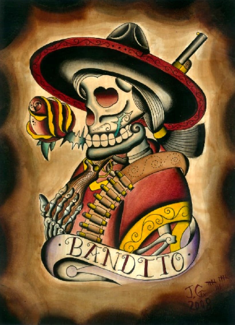 Black Market Art Company Bandito Print