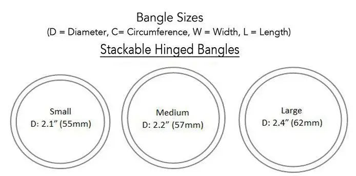 Accent Studs Bangle - Belle Étoile Jewelry - Flyclothing LLC