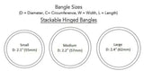 Marie Bangle - Belle Étoile Jewelry - Flyclothing LLC
