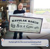 Bar and Grill Sign VIII - Tailored Canvases - Flyclothing LLC