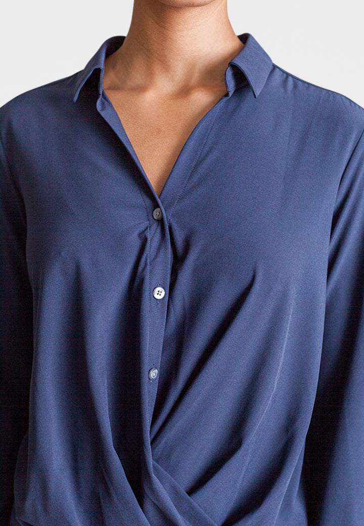 Barcelona Shirt - Navy - Buki - Flyclothing LLC