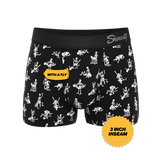 The Bare Back Bones | Glow in the Dark Skeletons Ball Hammock® Pouch Trunks Underwear