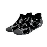 The Bare Back Bones | Skeletons Heel Hammock™ Ankle Socks