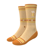 The Barley Pop | Beer Heel Hammock™ Crew Socks - Shinesty - Flyclothing LLC