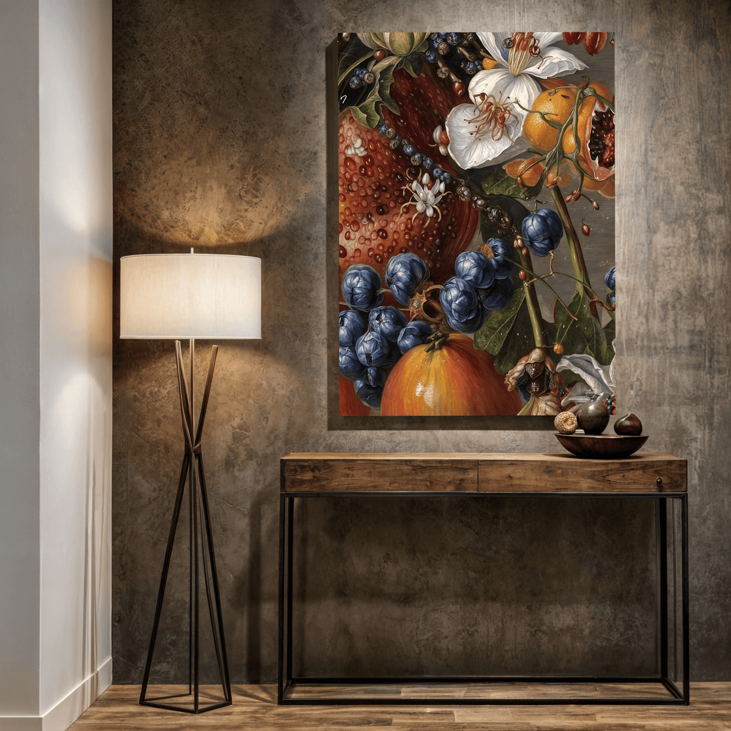 Canvas Print: "Baroque Bounty" - Tailored Canvases - Flyclothing LLC