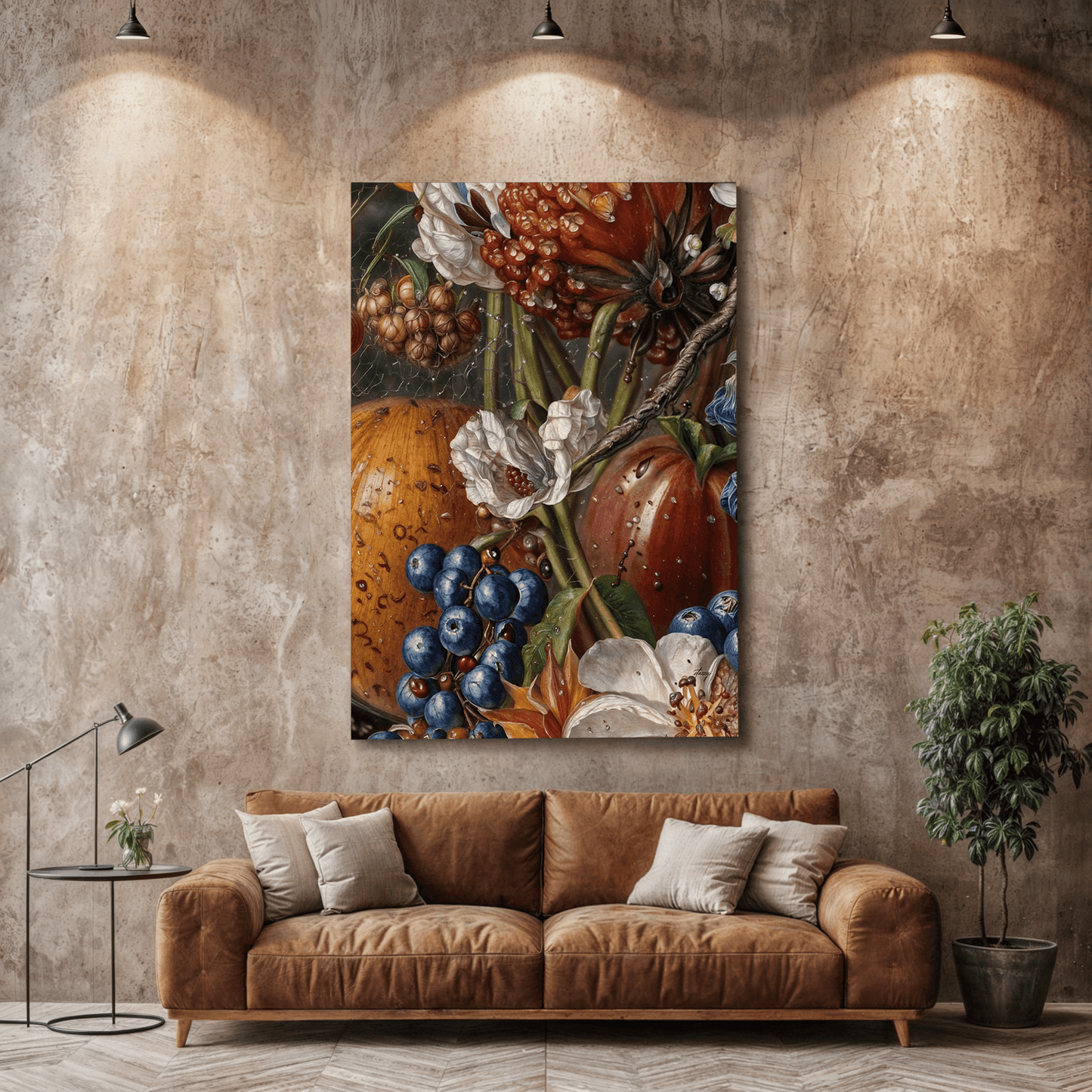 Canvas Print: "Baroque Bounty II" - Tailored Canvases - Flyclothing LLC