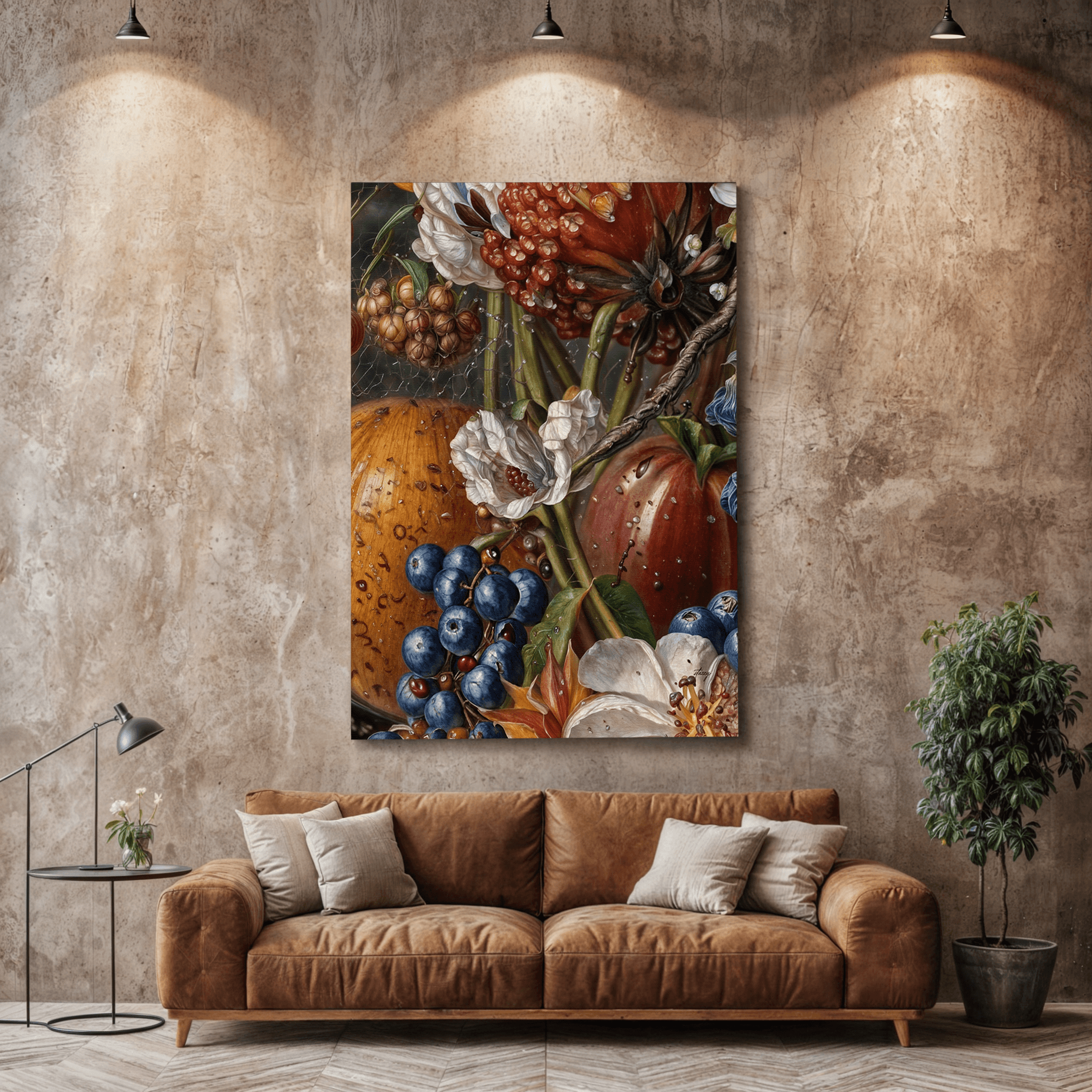 Canvas Print: "Baroque Bounty II" - Tailored Canvases - Flyclothing LLC
