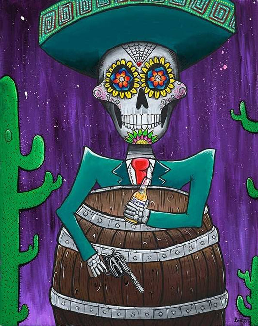 Black Market Art Company Barrel of Fun Print - Black Market Art Company - Flyclothing LLC