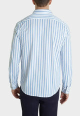 Barrett Stripe Long Sleeve Tech Shirt - Buki - Flyclothing LLC