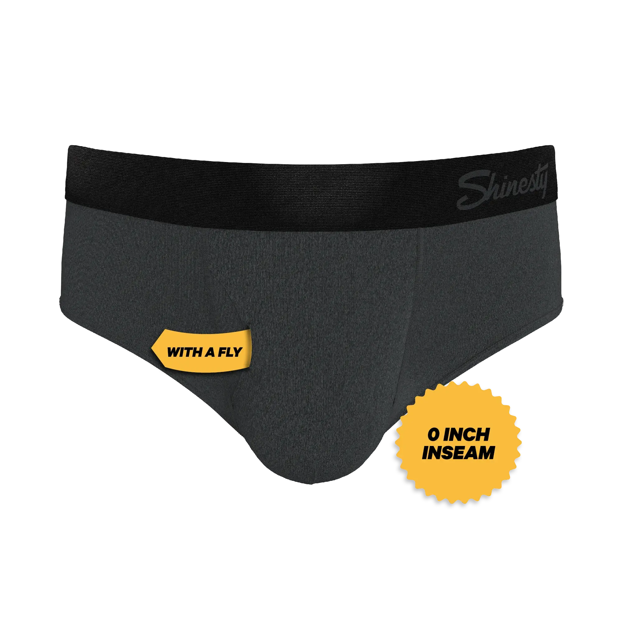 The Basalt | Heather Charcoal Ball Hammock® Pouch Underwear Briefs - Shinesty - Flyclothing LLC