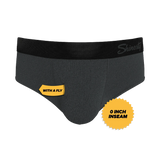 The Basalt | Heather Charcoal Ball Hammock® Pouch Underwear Briefs - Shinesty - Flyclothing LLC