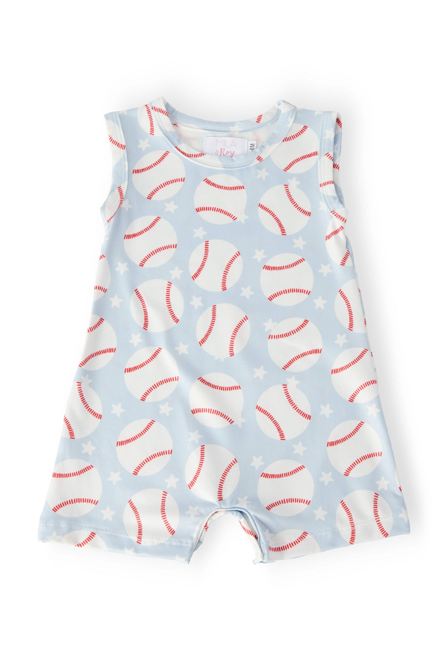 Baseball Shorty One-Piece - Mila & Rose ® - Flyclothing LLC