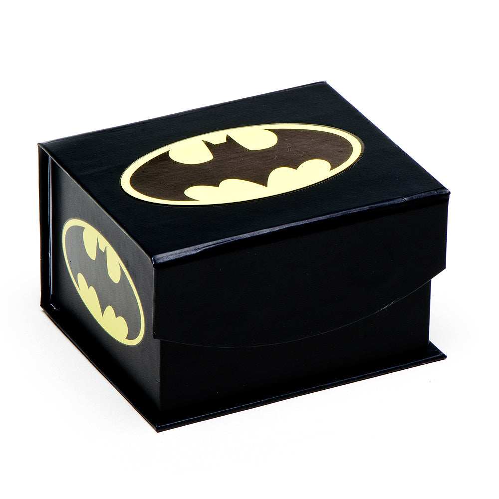 DC Batman Cowl Mask Silver Cufflinks - Cufflinks.com - Flyclothing LLC