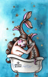 Black Market Art Company Bath Print