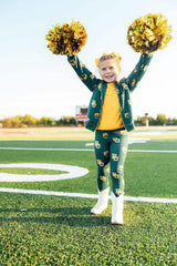 Baylor Green Bear Leggings - Mila & Rose ® - Flyclothing LLC