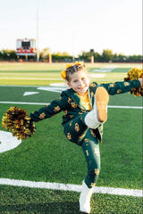 Baylor Green Bear Leggings - Mila & Rose ® - Flyclothing LLC