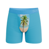 The Beach Please | Palm Tree Ball Hammock® Pouch Underwear With Fly