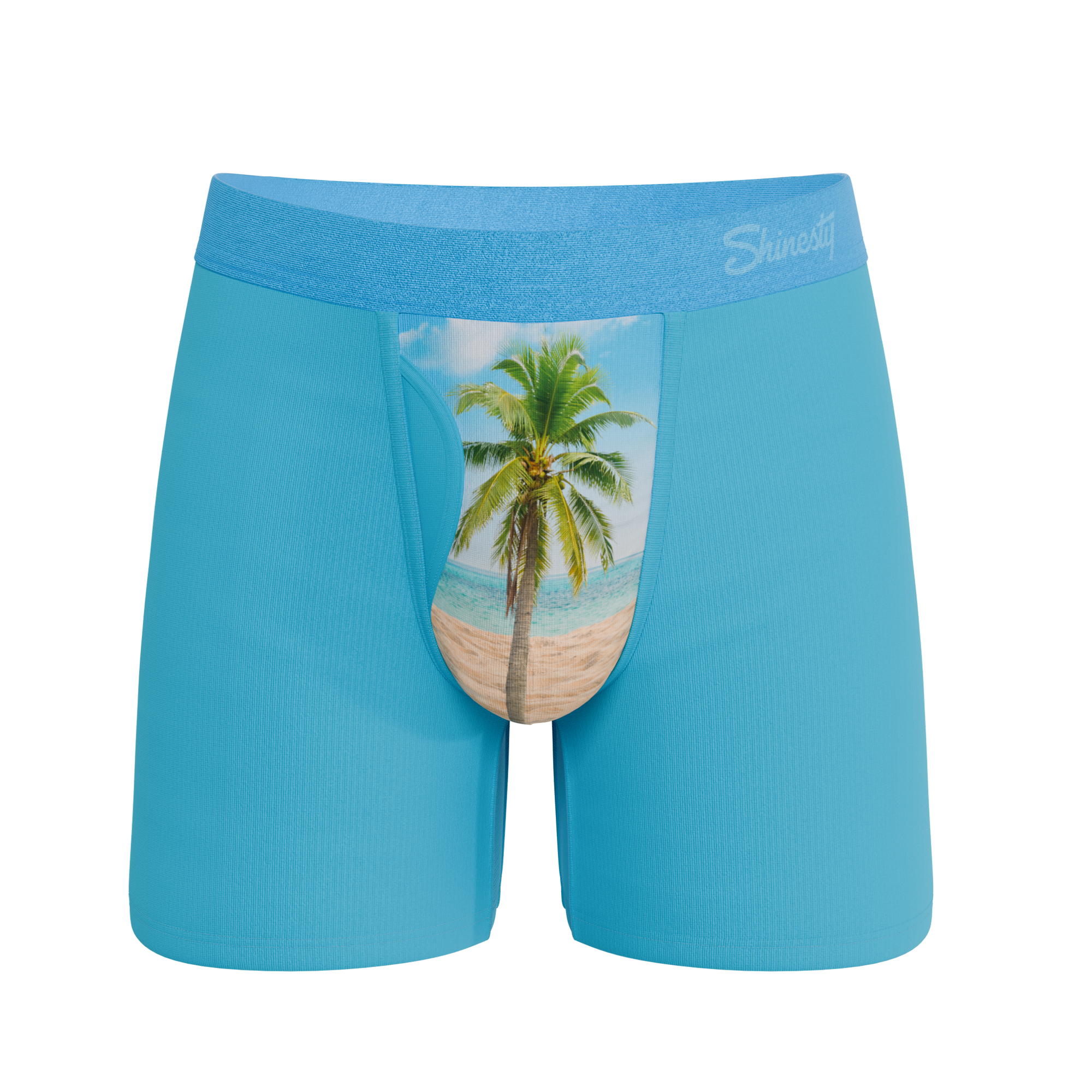 The Beach Please | Palm Tree Ball Hammock® Pouch Underwear With Fly