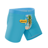 The Beach Please | Palm Tree Ball Hammock® Pouch Underwear With Fly