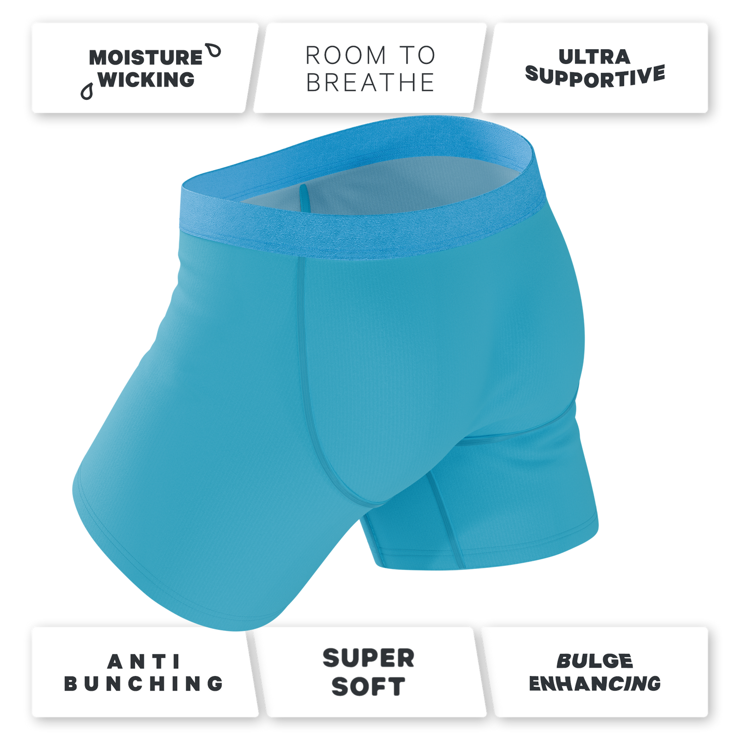 The Beach Please | Palm Tree Ball Hammock® Pouch Underwear With Fly