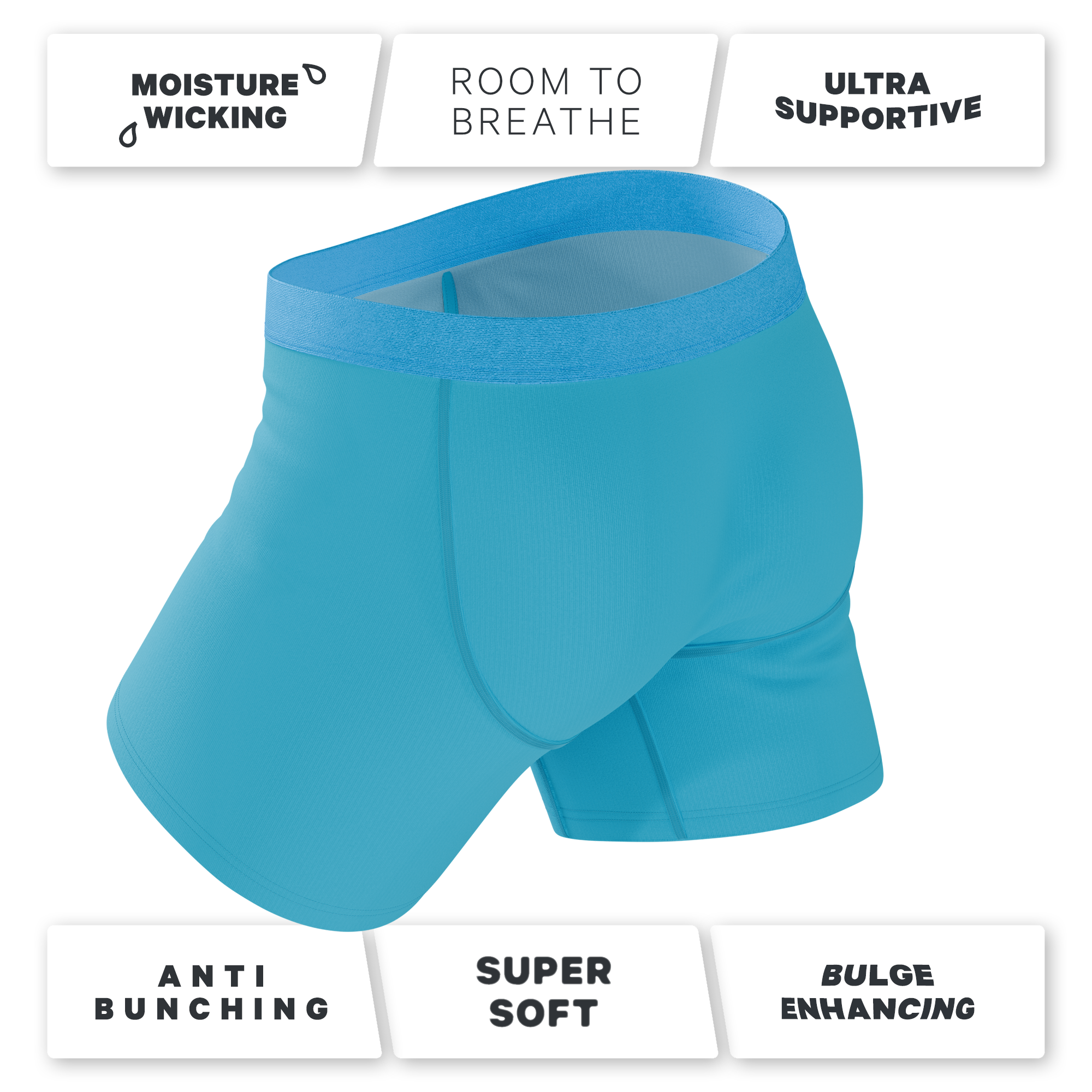The Beach Please | Palm Tree Ball Hammock® Pouch Underwear With Fly