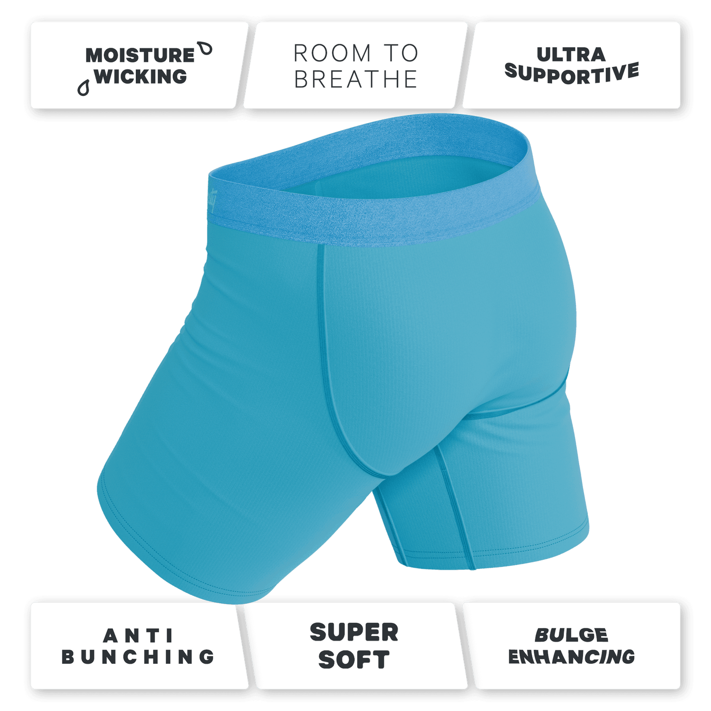 The Beach Please | Palm Tree Ball Hammock® Boxer - Long Leg - Shinesty - Flyclothing LLC