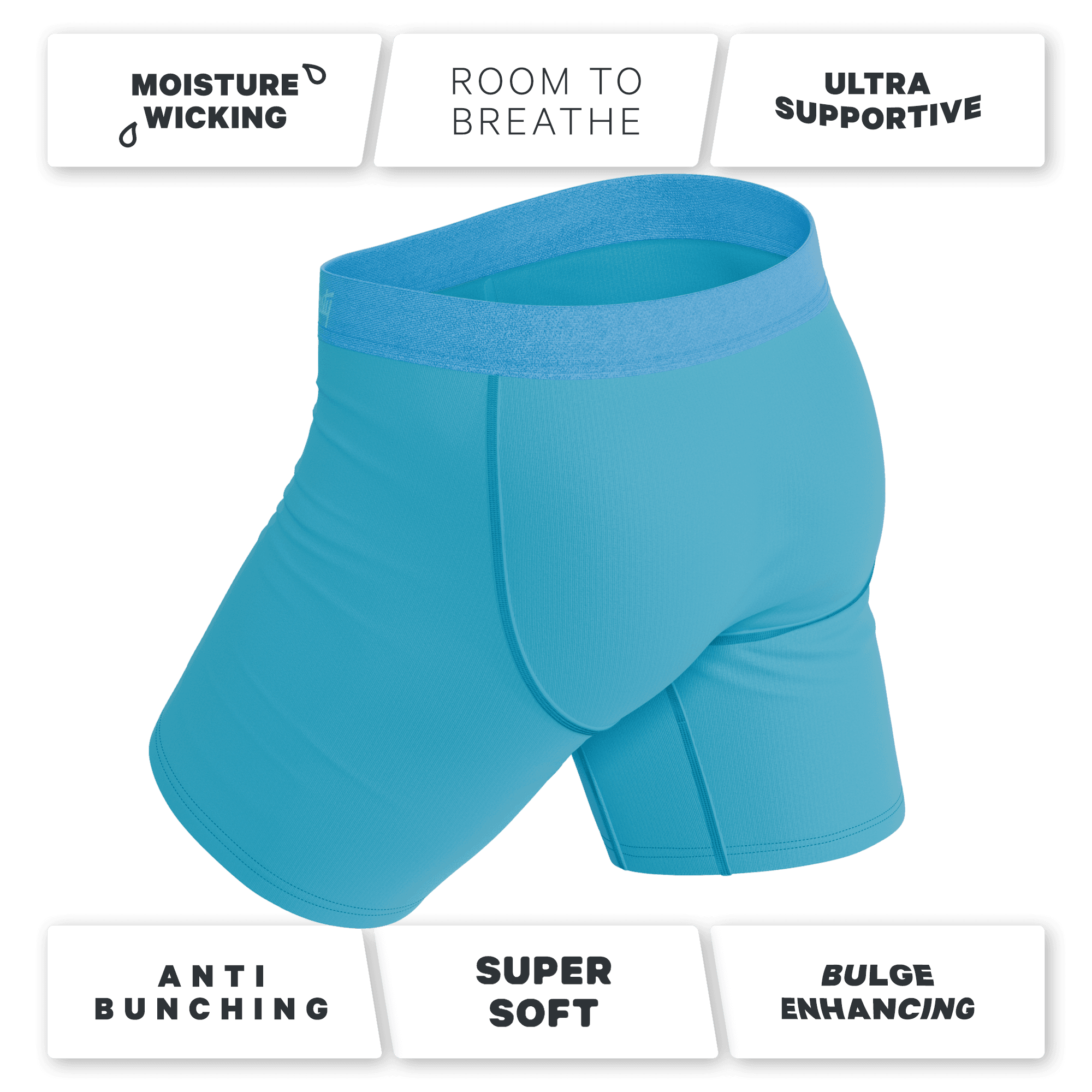 The Beach Please | Palm Tree Ball Hammock® Boxer - Long Leg - Shinesty - Flyclothing LLC