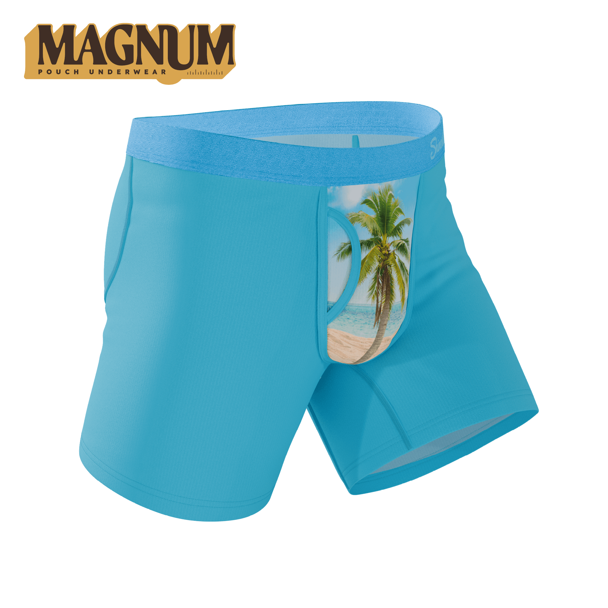 The Beach Please | Palm Tree Ball Hammock® Magnum Big Pouch Underwear - Shinesty - Flyclothing LLC