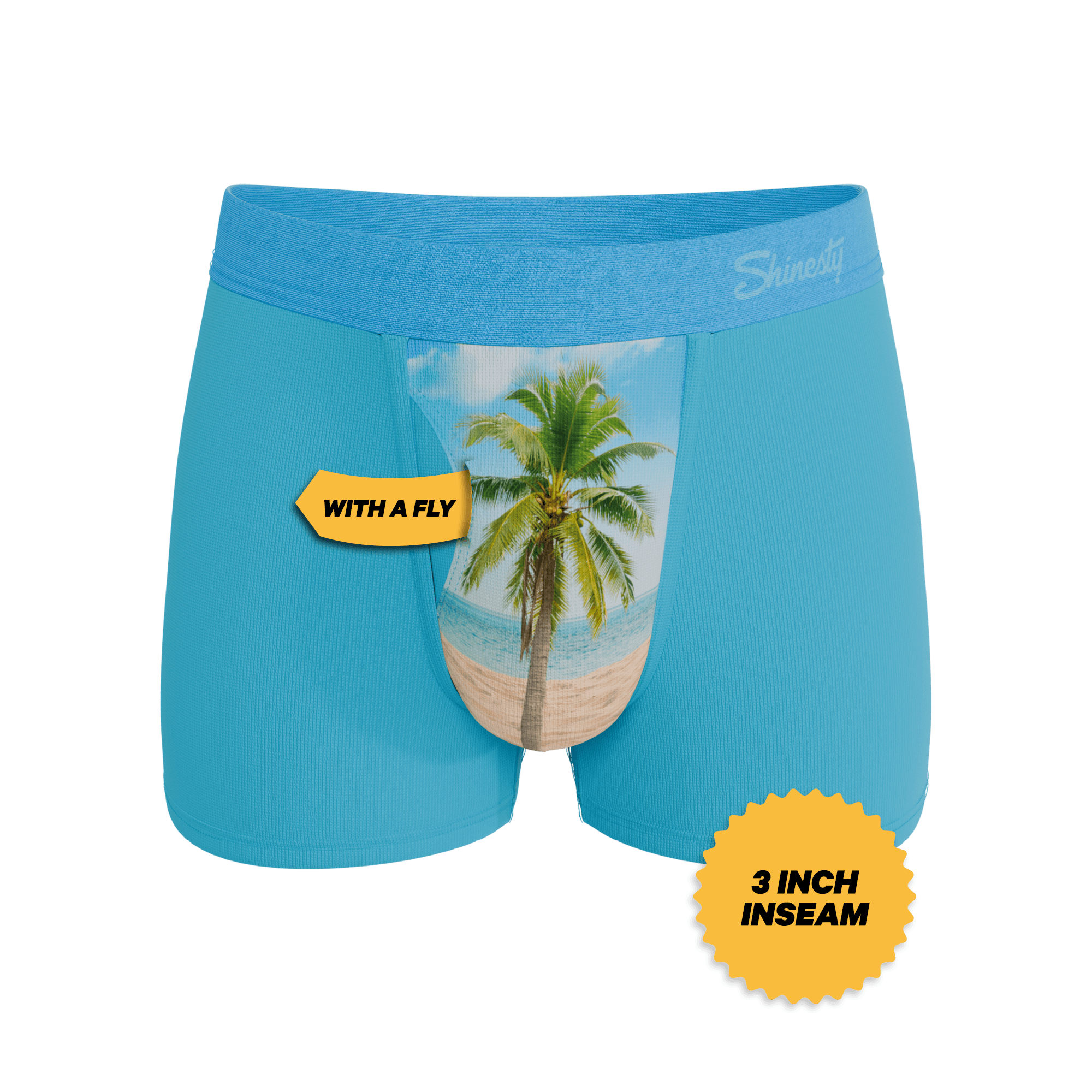 The Beach Please | Palm Tree Ball Hammock® Pouch Trunks Underwear - Shinesty - Flyclothing LLC