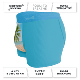 The Beach Please | Palm Tree Ball Hammock® Pouch Trunks Underwear - Shinesty - Flyclothing LLC