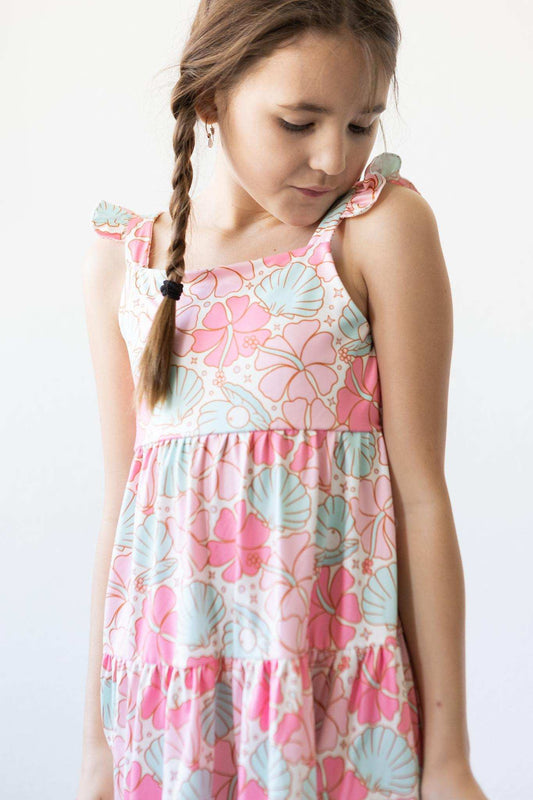 Beach Daze Ruffle Maxi Dress - Mila & Rose ® - Flyclothing LLC