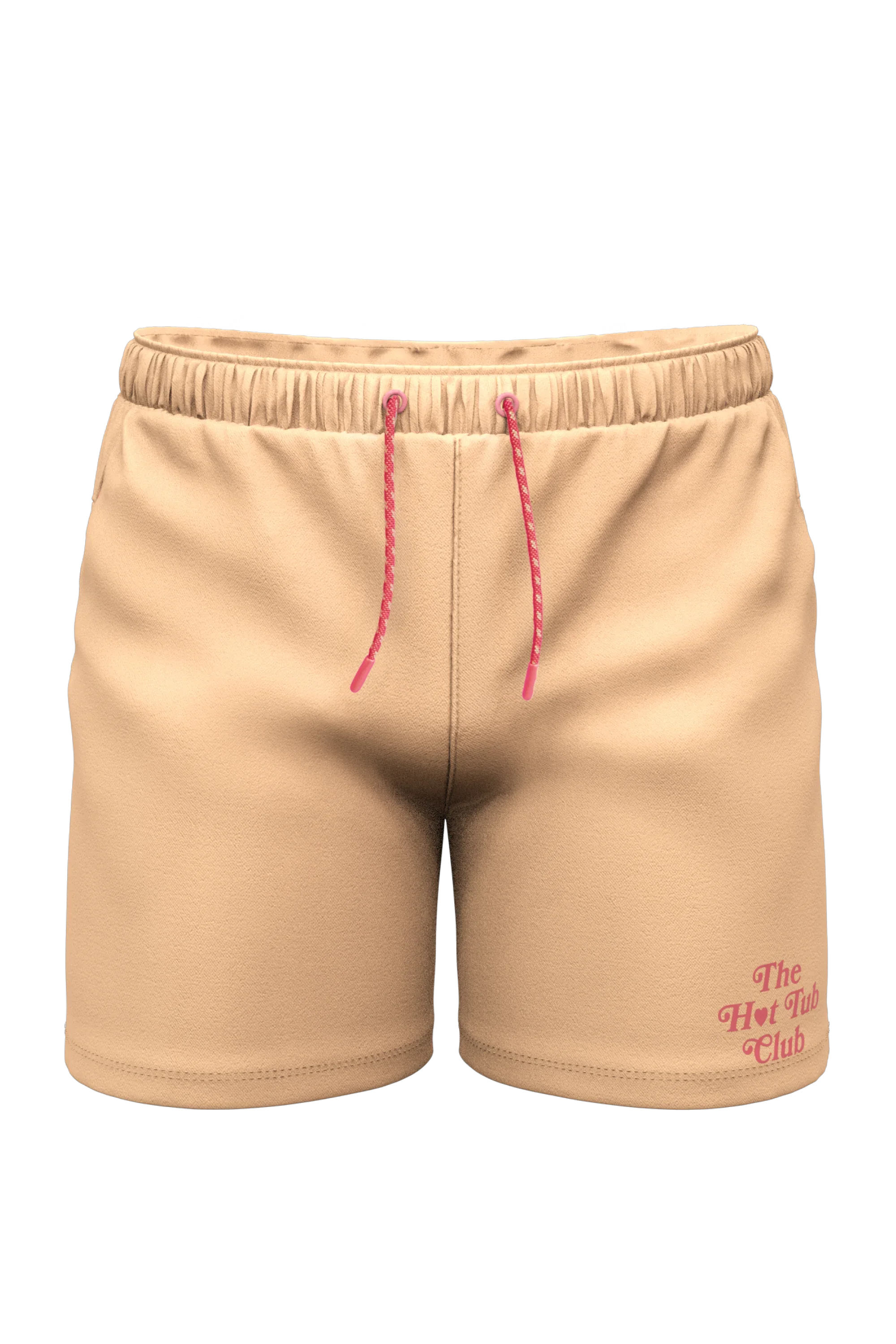 The Beach House | Orange Island Block Ball Hammock® Pouch 8" Swim Trunks - Shinesty - Flyclothing LLC