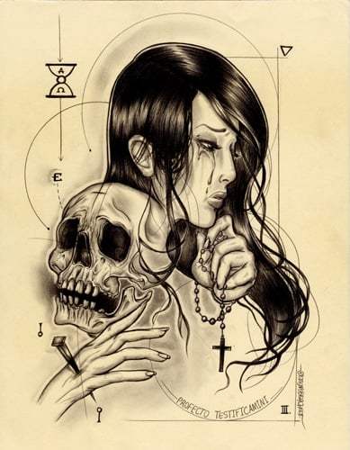 Black Market Art Company Bear Witness Print - Black Market Art Company - Flyclothing LLC
