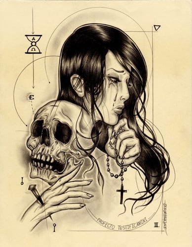 Black Market Art Company Bear Witness Print