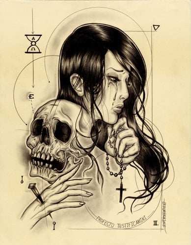 Black Market Art Company Bear Witness Print - Black Market Art Company - Flyclothing LLC