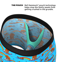The Bear | Bear and Otter Rainbow Ball Hammock® Pouch Underwear - Shinesty