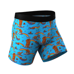 The Bear | Bear and Otter Rainbow Ball Hammock® Pouch Underwear - Shinesty