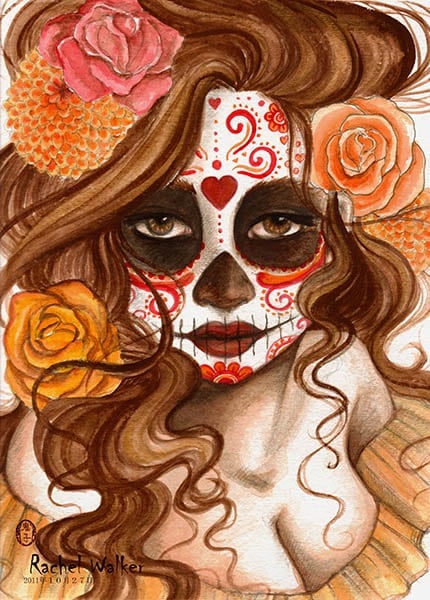 Black Market Art Company Beautiful Death Print