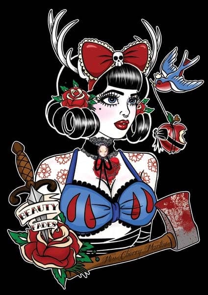 Black Market Art Company Beauty Fades Print