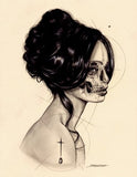 Black Market Art Company Beauty Queen Print