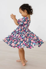 Beauty in Bloom Smocked Ruffle Dress - Mila & Rose ® - Flyclothing LLC