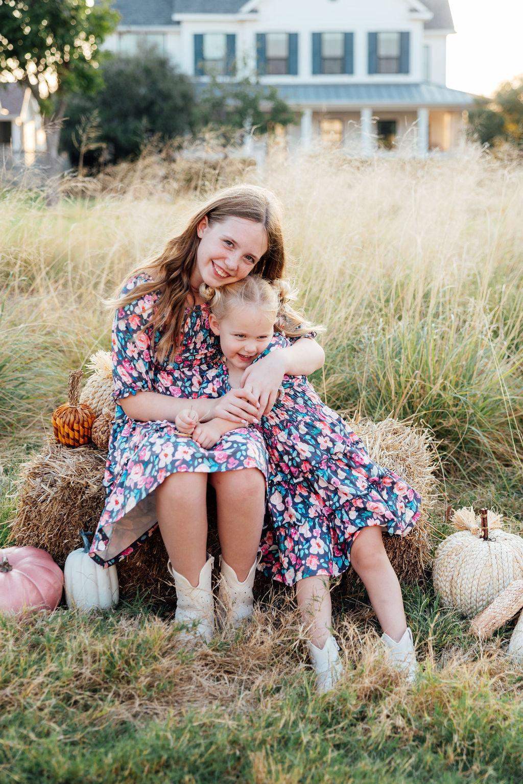 Beauty in Bloom Smocked Ruffle Dress - Mila & Rose ® - Flyclothing LLC