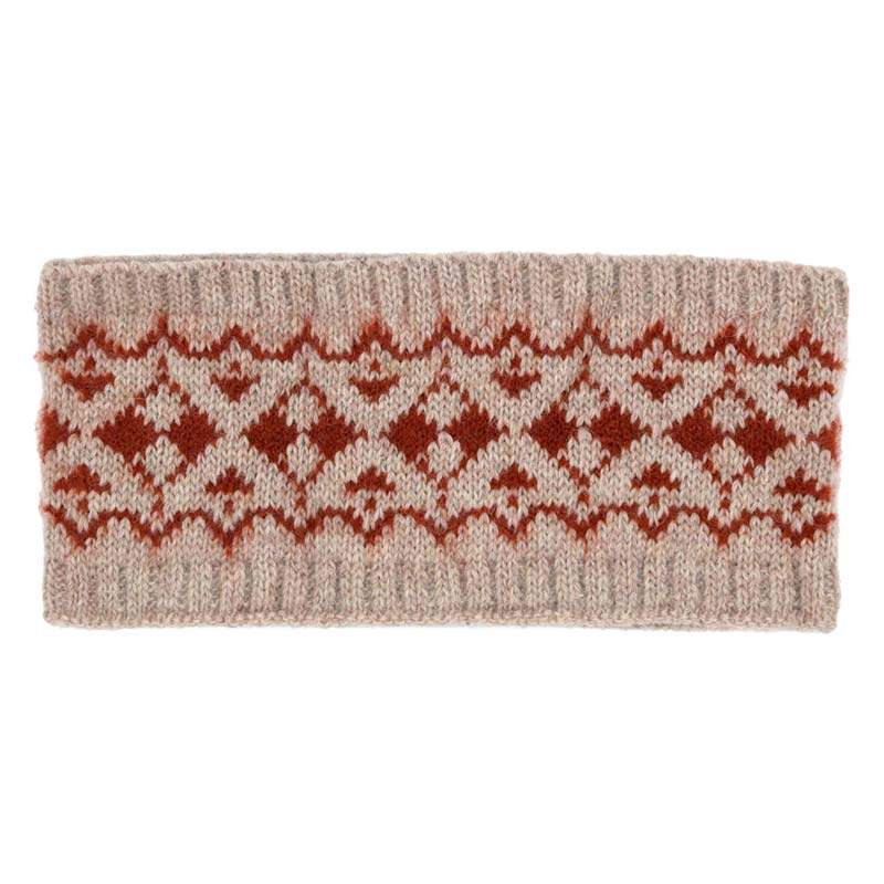 Aztec Pattern Ear Warmer Headband - Madeline Love - Flyclothing LLC