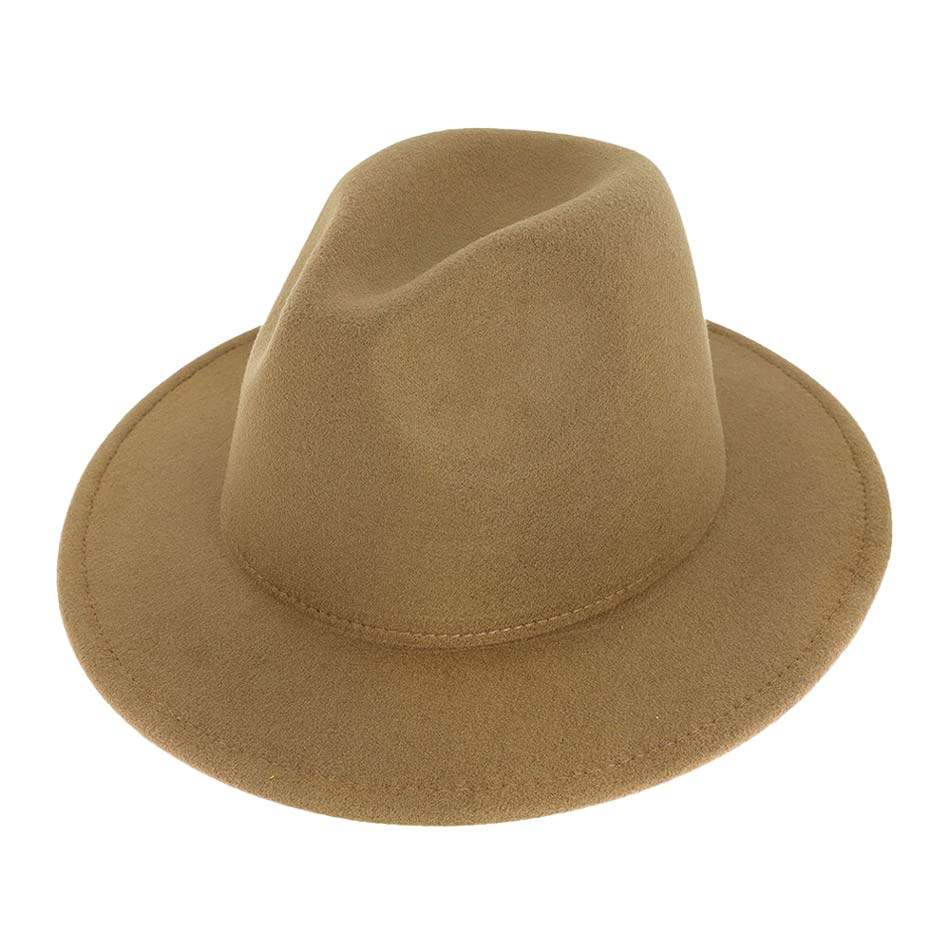 Beautiful Solid Panama Hat - Madeline Love - Flyclothing LLC