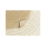 Extra Wide Brim Straw Sun Hat - Madeline Love - Flyclothing LLC