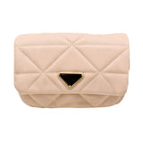 Faux Leather Rectangle Clutch Crossbody Bag - Madeline Love - Flyclothing LLC