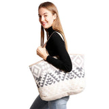 Boho Tribal Tote Bag - Madeline Love - Flyclothing LLC