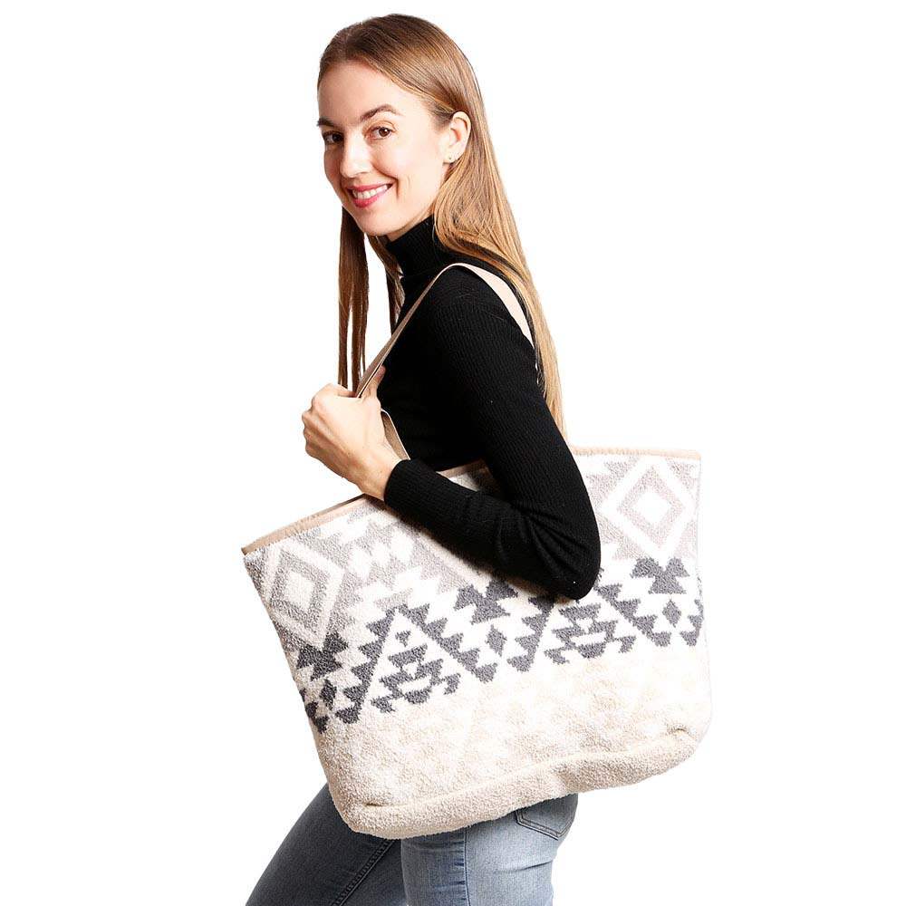 Boho Tribal Tote Bag - Madeline Love - Flyclothing LLC