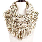 Mini Tube Fringe Scarf - Madeline Love - Flyclothing LLC
