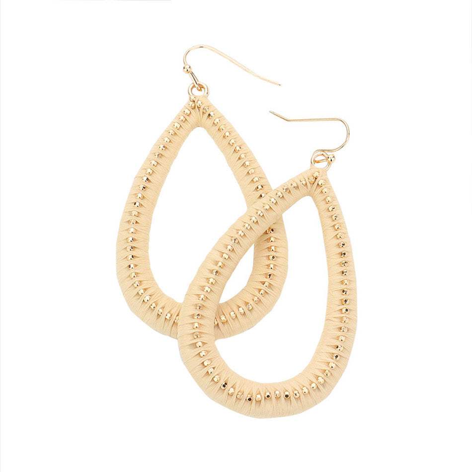 Open Teardrop Dangle Earrings - Madeline Love - Flyclothing LLC